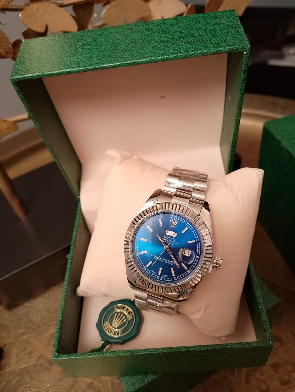 Rolex Day-Date – Blue Dialan